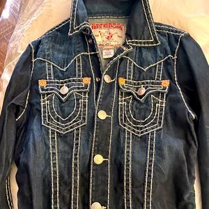True Religion Jeans Dark Blue Denim Jacket